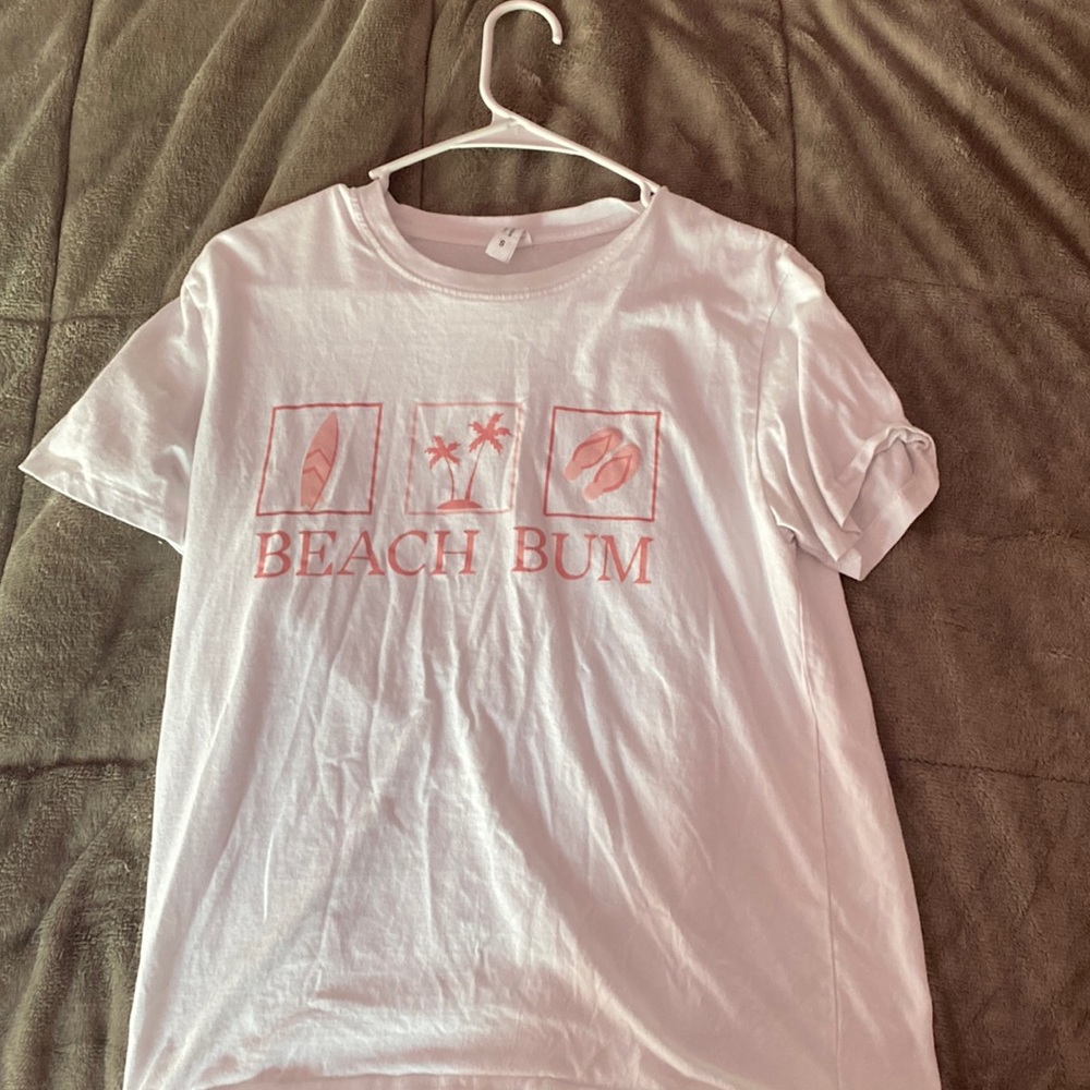 TEMU beach bum tee